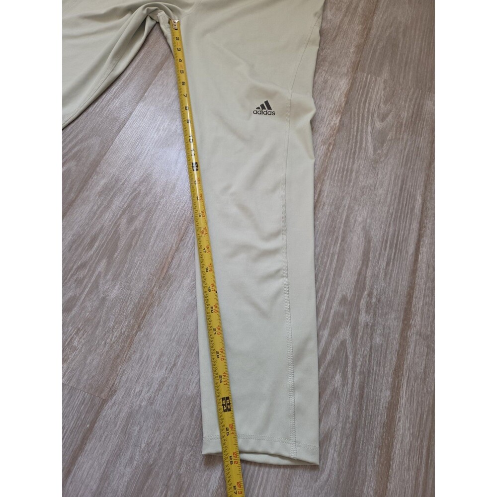 Adidas AEROREADY Light Sage Green High Rise Performance Leggings Women’s L EUC - Picture 7 of 9